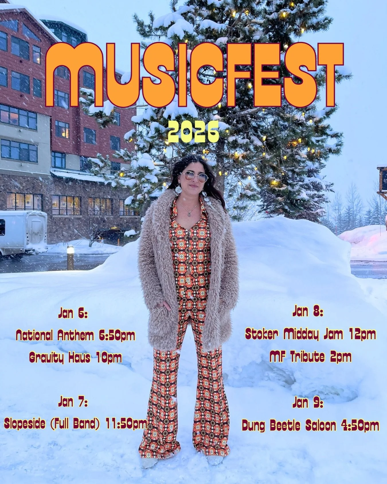 🪩MUSICFEST 2026🪩

Stoked to be back. Here&rsquo;s where I&rsquo;ll be all week folks!

@the_musicfest