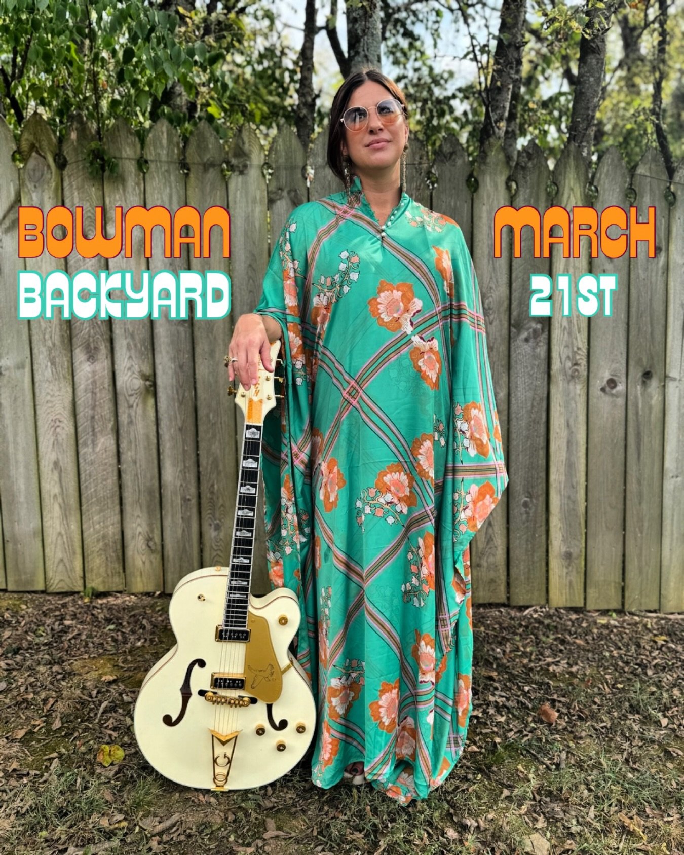 MARCH 21 - BOWMAN BACKYARD

I&rsquo;m playing at one of my favorite house concert venues and I&rsquo;d love to see you there! It starts at 7:30pm until 10pm and the tickets are at the link in my bio. 

Come out to one of the cutest outdoor and/or ind