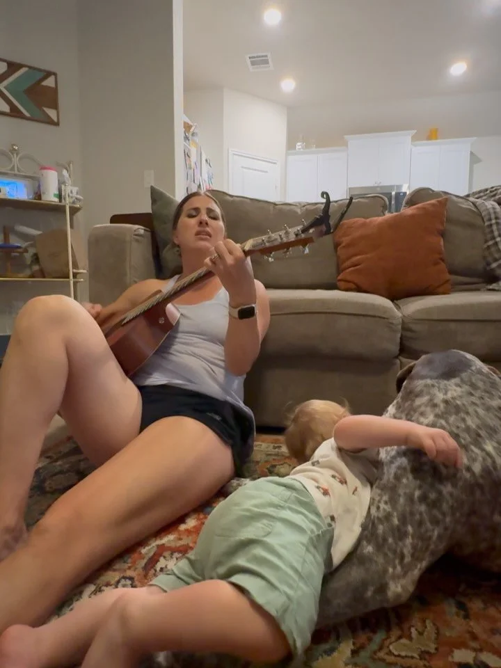 Practicing the new songs for G&hellip;.I think he likes em.