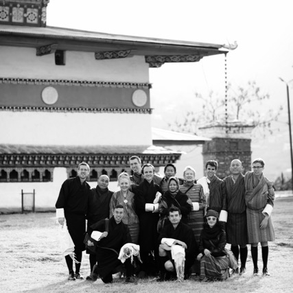 From Left to Right Back Row: Kyle, Tinzen, Kendra, Max, Gordie, Sonam, Tsering (in head scarf) Anne, Chandler, Tandin, Bryan Front Row: Steve, Thomas, Anastasi