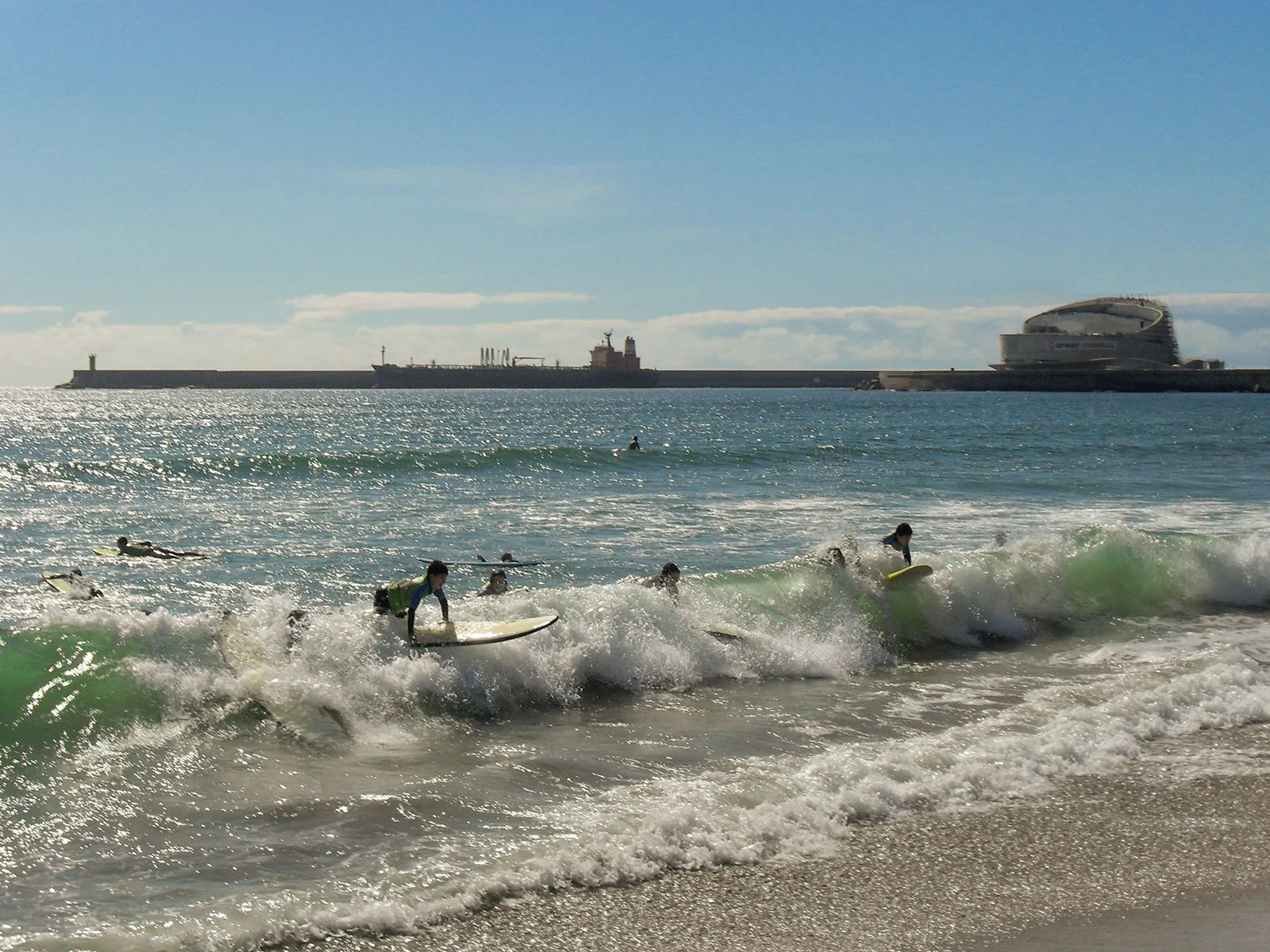 SURF LESSON - The Surf"N"Food Porto Bike Tour