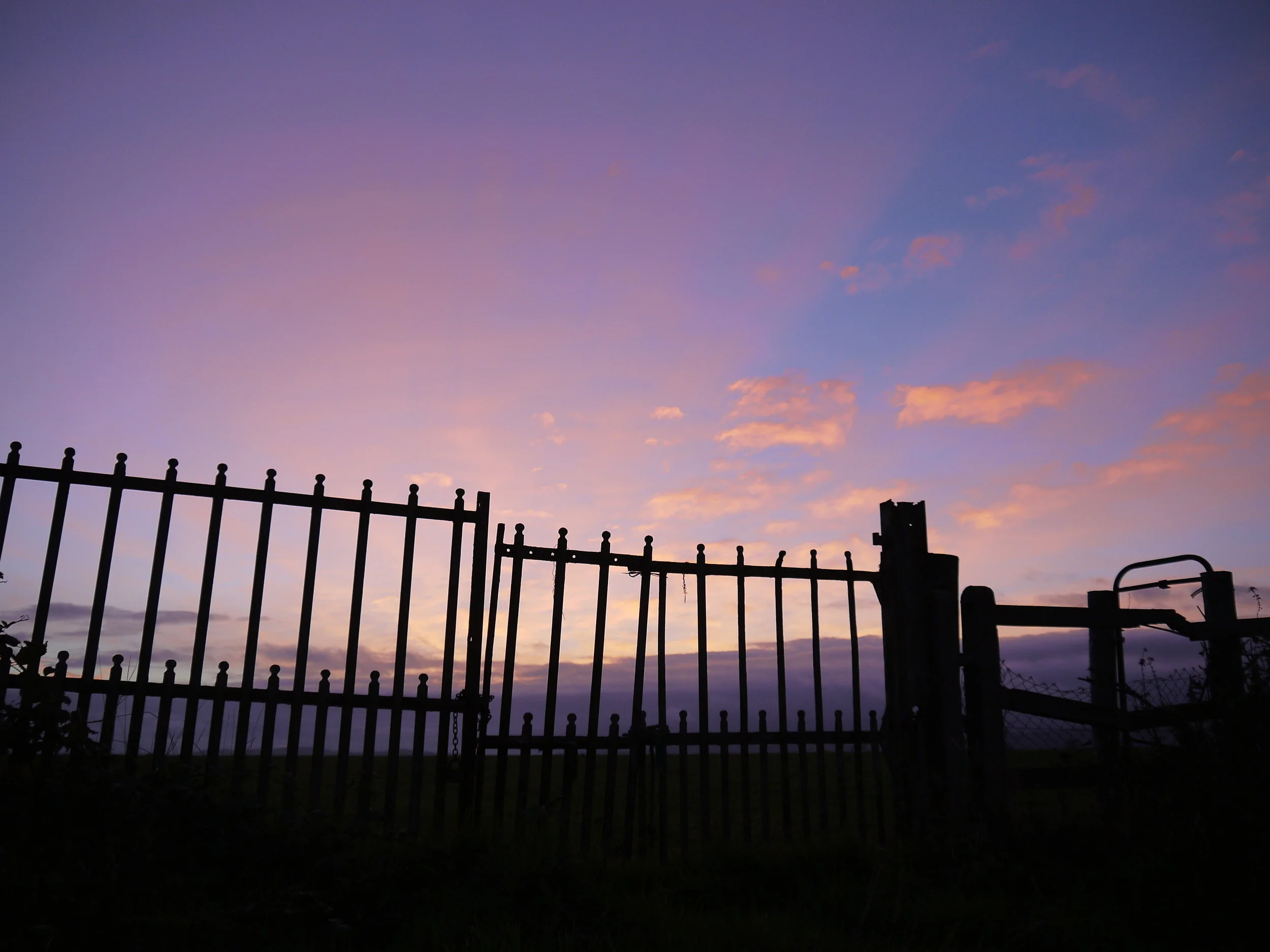 Sunset in Lavender at Kish, Arklow.JPG