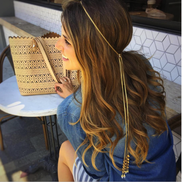A headpiece perfect for those end of Summer days.
