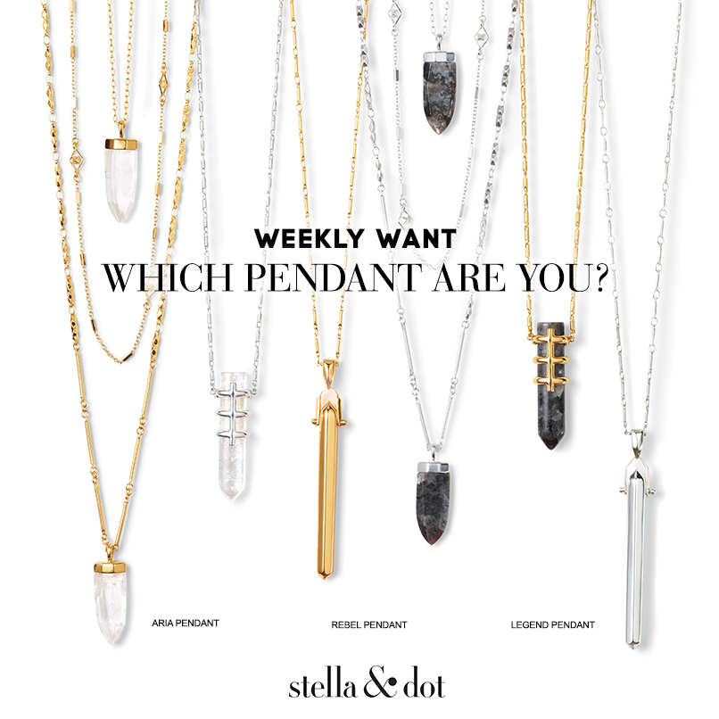 WEEKLY WANT: WHICH PENDANT ARE YOU 