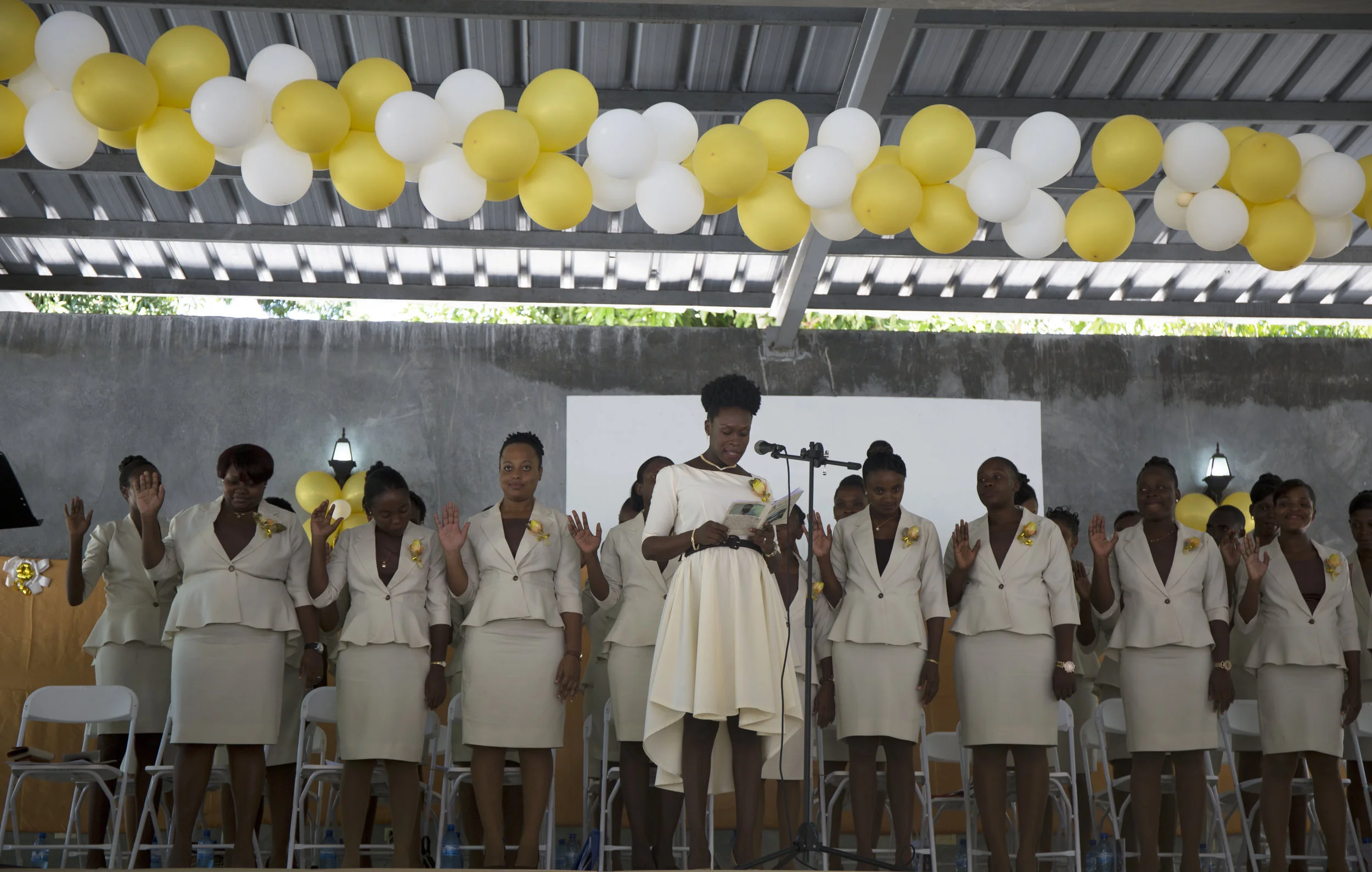 Midwives for Haiti graduation ceremony