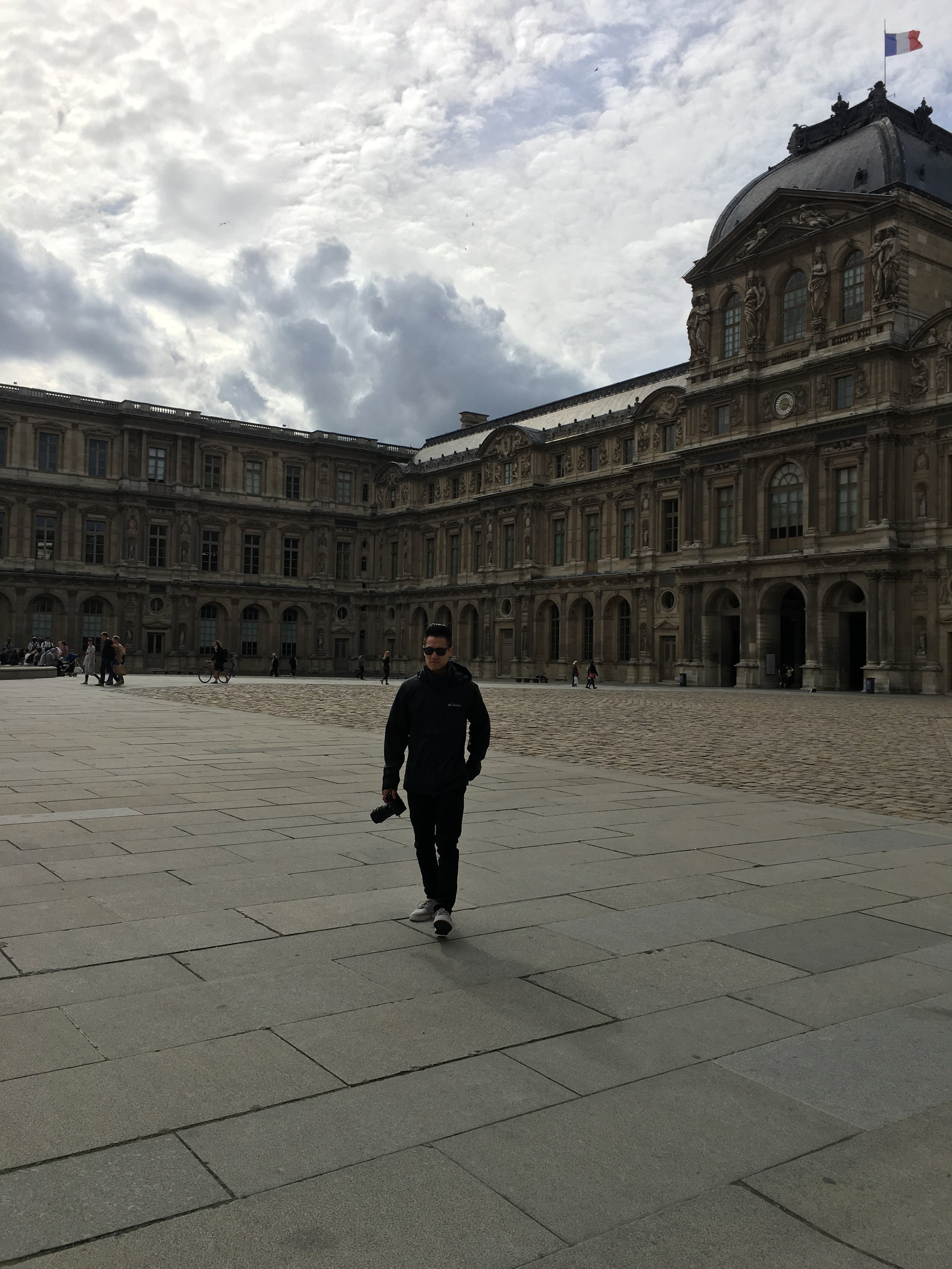 The Louvre is magical, inside and out.