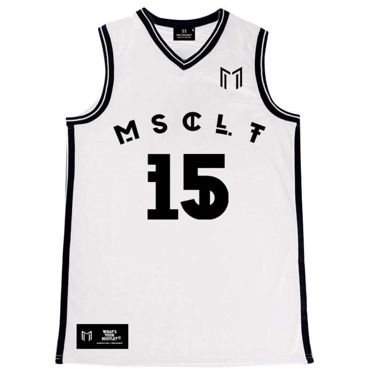 What's Your Hustle? Game Night Basketball Jersey (White) — What's Your  Hustle?®