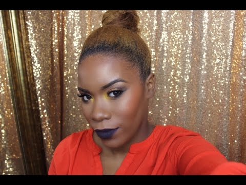 Bronzed Smokey Eye w/ pop of color Inspired by Linda Hallberg || InnerBeautyOutEL