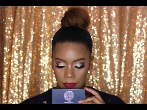 How to Apply False Lashes Feat. AKS LUXE Premium Mink Lashes Unboxing & Demo || InnerBeautyOutEL