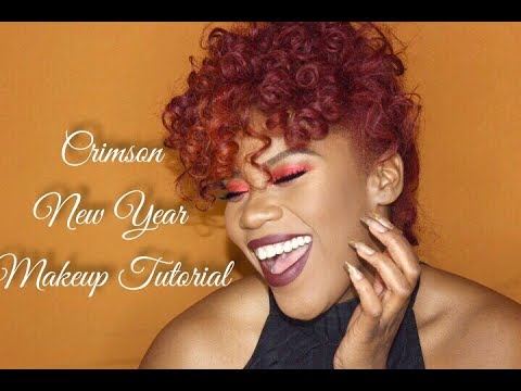 2018 Crimson New Year Makeup (Full Tutorial Talk Through) || InnerBeautyOut