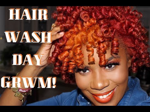 Wash Day Colored (Natural Hair Edition) || Juicy Curls with African Pride || InnerBeautyOutEL