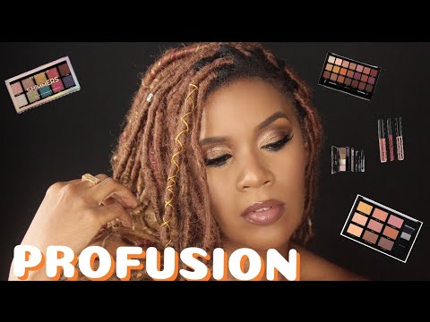 PROFUSION COSMETICS SIENNA PALETTE & MORE || UNBOXING & DEMO || INNERBEAUTYOUTEL