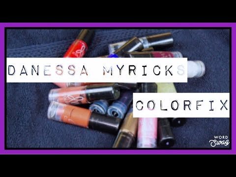 DANESSA MYRICKS COLORFIX SWATCHFEST || INNERBEAUTYOUT