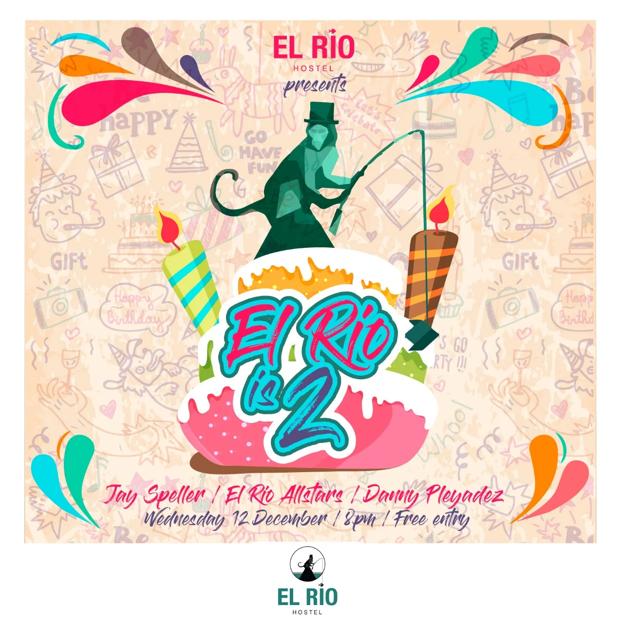 El Rio 2nd Birthday!