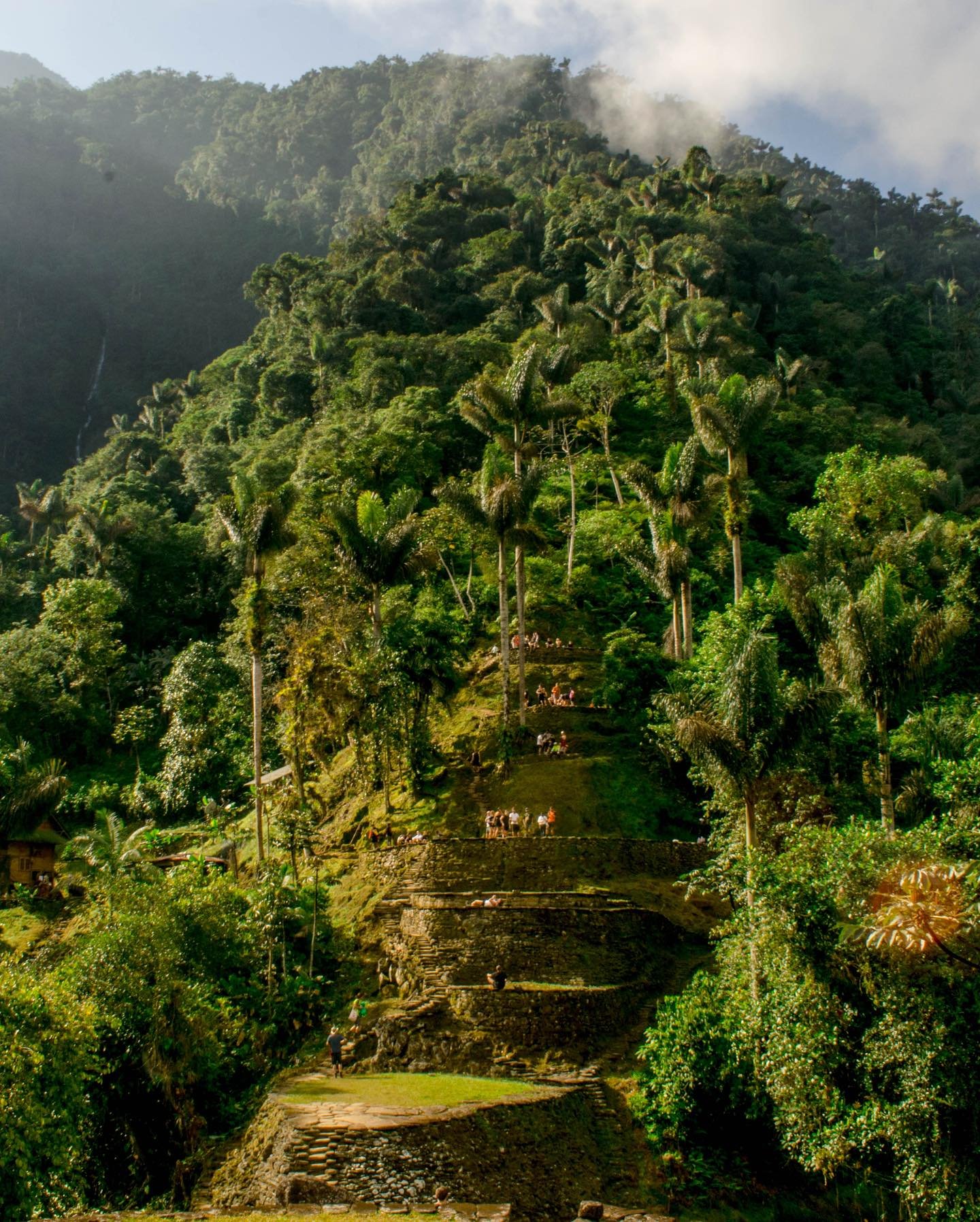 Hey, no excuses for missing out on Colombia&rsquo;s beauty!

There&rsquo;s loads to discover around the river! And the Lost City is one of our top mysteries!

You&rsquo;ll need strong legs and a good attitude (just like her dancing up those steps 💃?