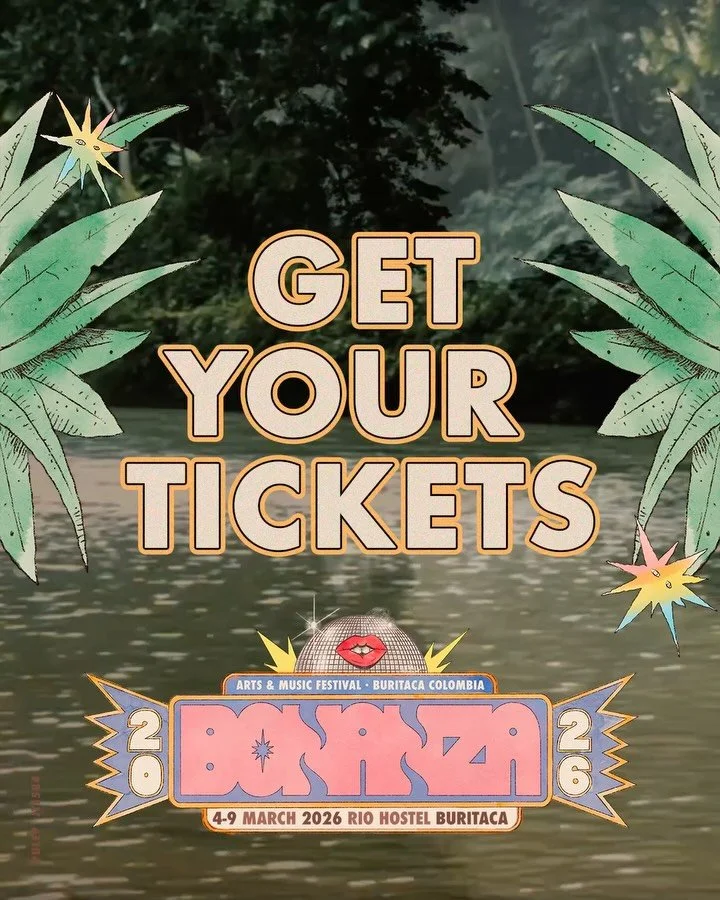 The jungle&rsquo;s calling 🪅
Tickets are on sale now (Link in bio).

📅 March 04-09, 2026 📍 Rio Hostel Buritaca, Colombia 🌐 www.bonanzafestival.co 

#bonanzaFestival2026 #Festival #Colombia #ResidentAdvisor