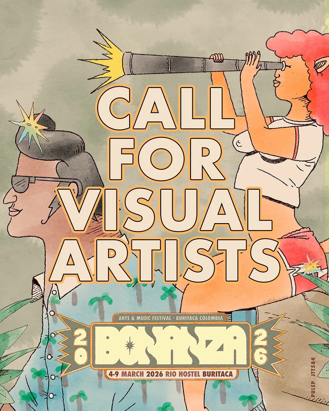 &iexcl;Llamando a artistas visuales! 🪅

Tenemos una convocatoria para artistas visuales que dir&iacute;an hacer una instalaci&oacute;n dentro de Bonanza 2026.
&iexcl;M&aacute;s detalles en el link del perfil!

Espero que se sientan creativos 🐒
Xoxo