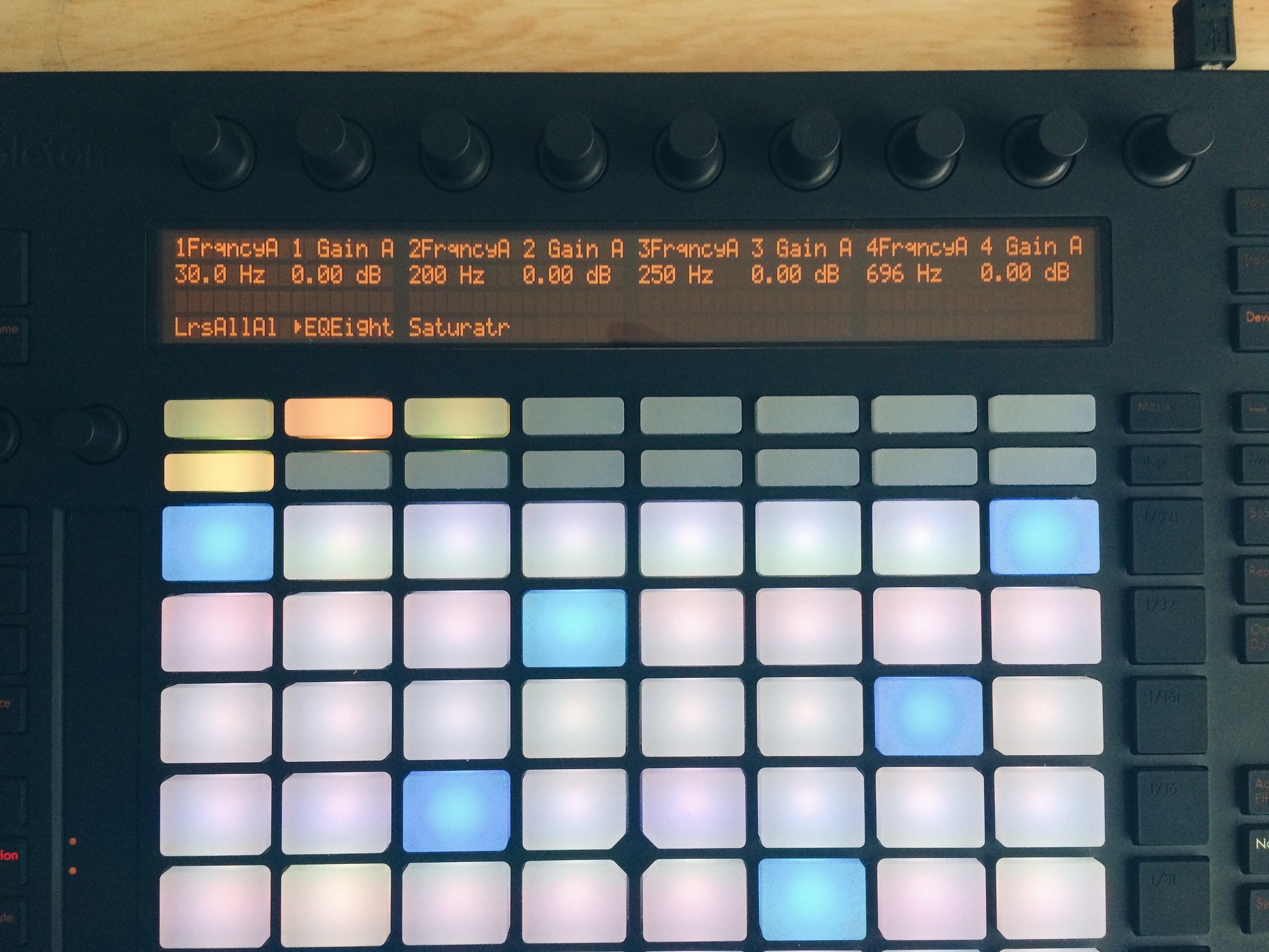 Ableton Push en Note Mode