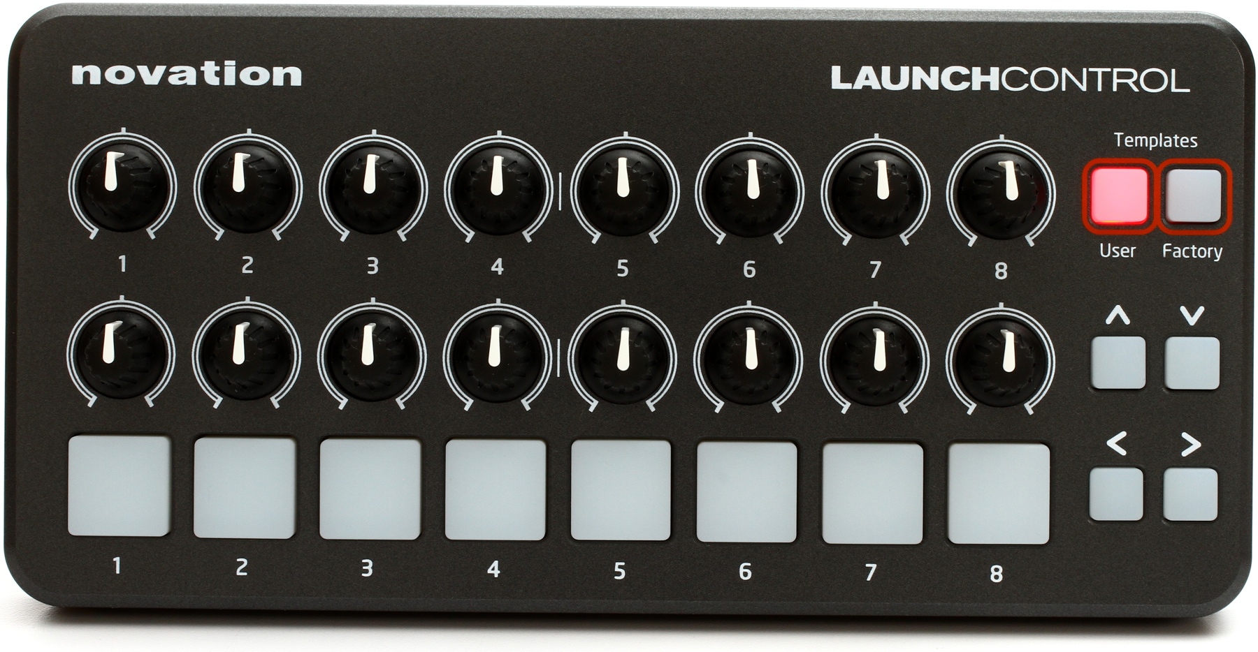 Launch Control de Novation. Compacto y flexible.