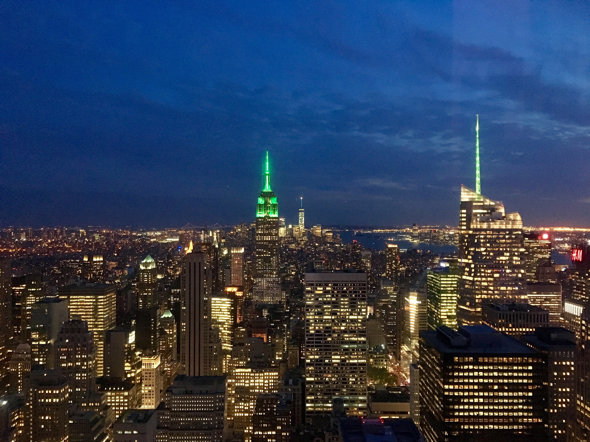 Manhattan, el Empire State, y en el fondo la torre One World.