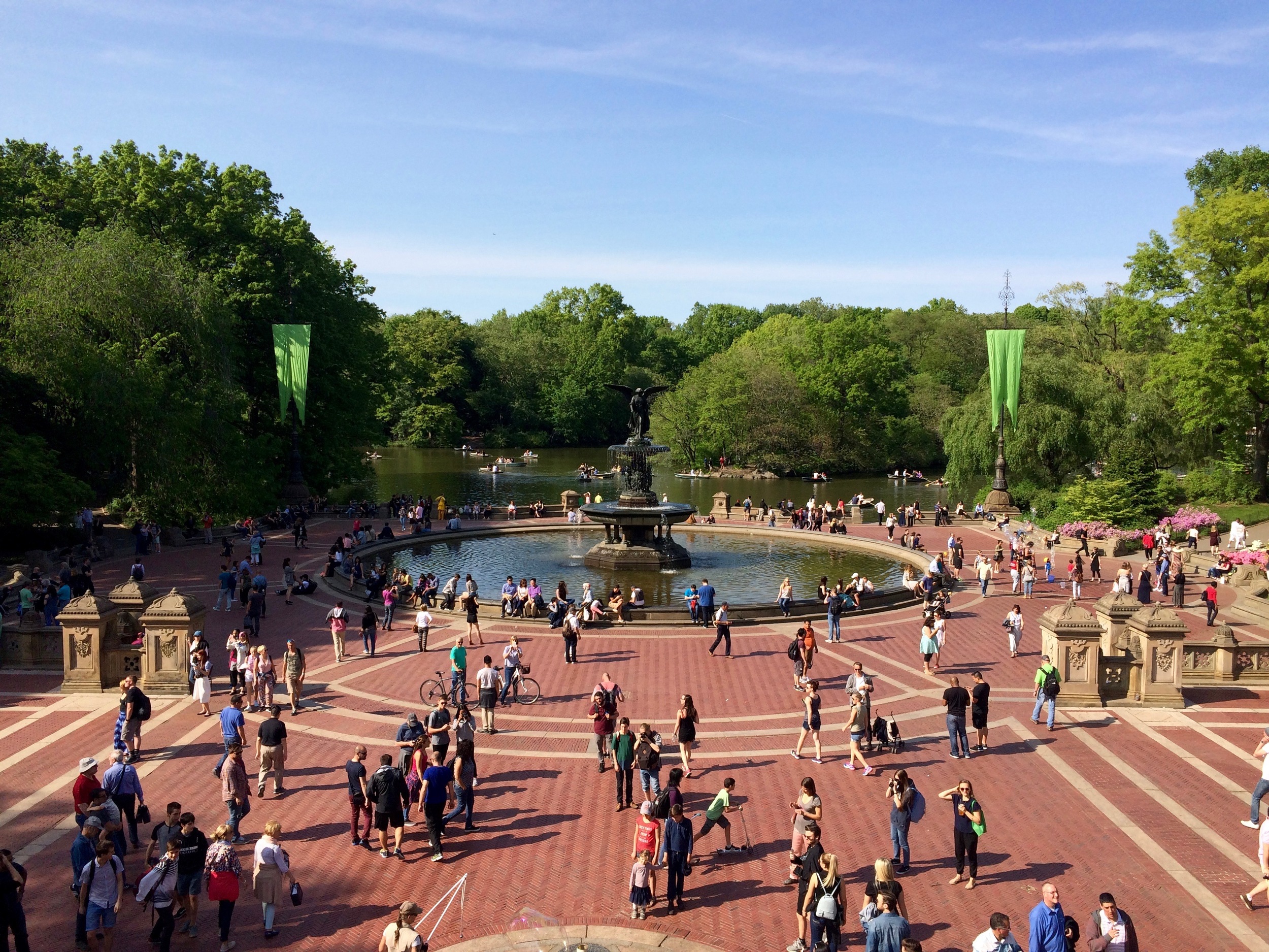Bethesda Terrace. 20 de mayo. 4:38 p.m.