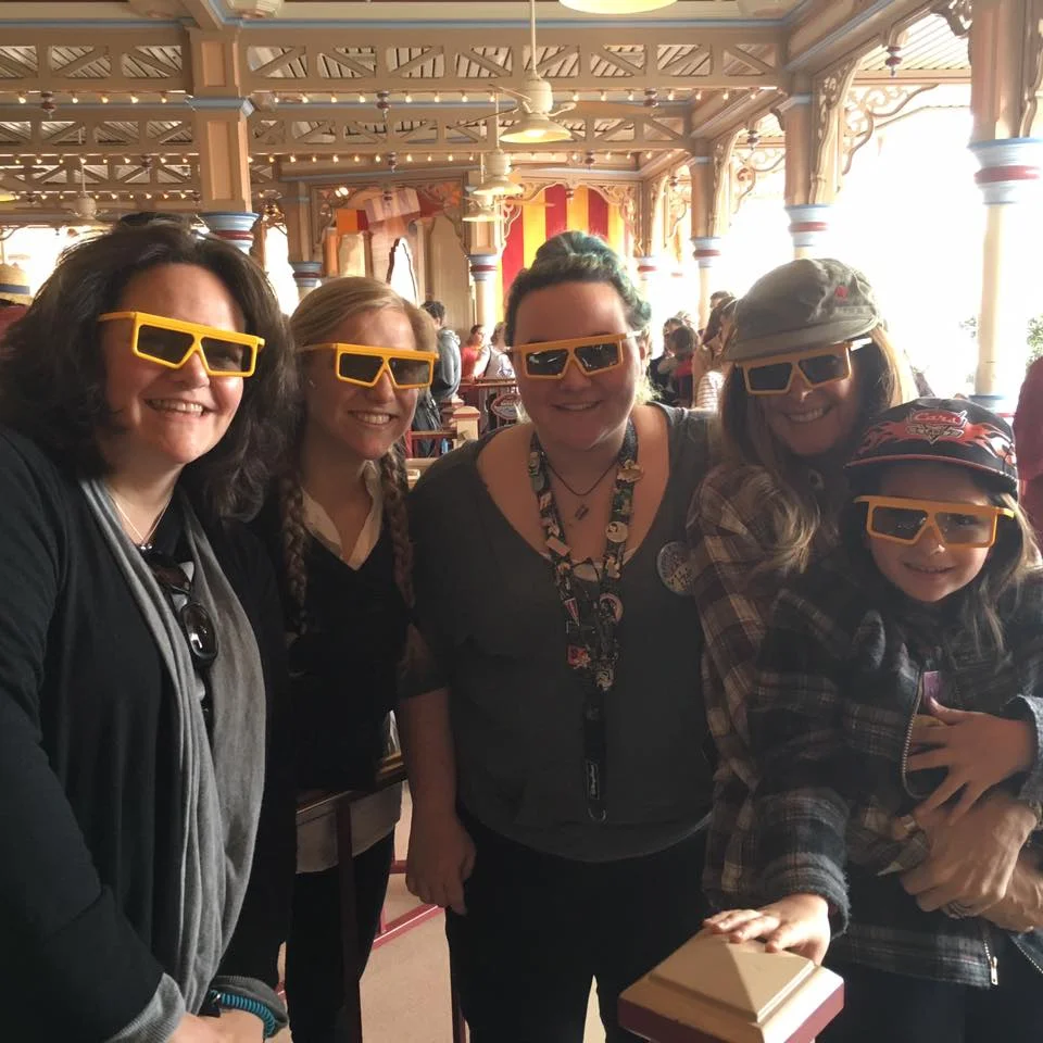 Jane Reyes, who popped up the very first DCS in America, drove down to Disneyland with her family. We took a day off to join them. After all, who misses a trip to Disneyland with a fellow DCS co-conspirator?