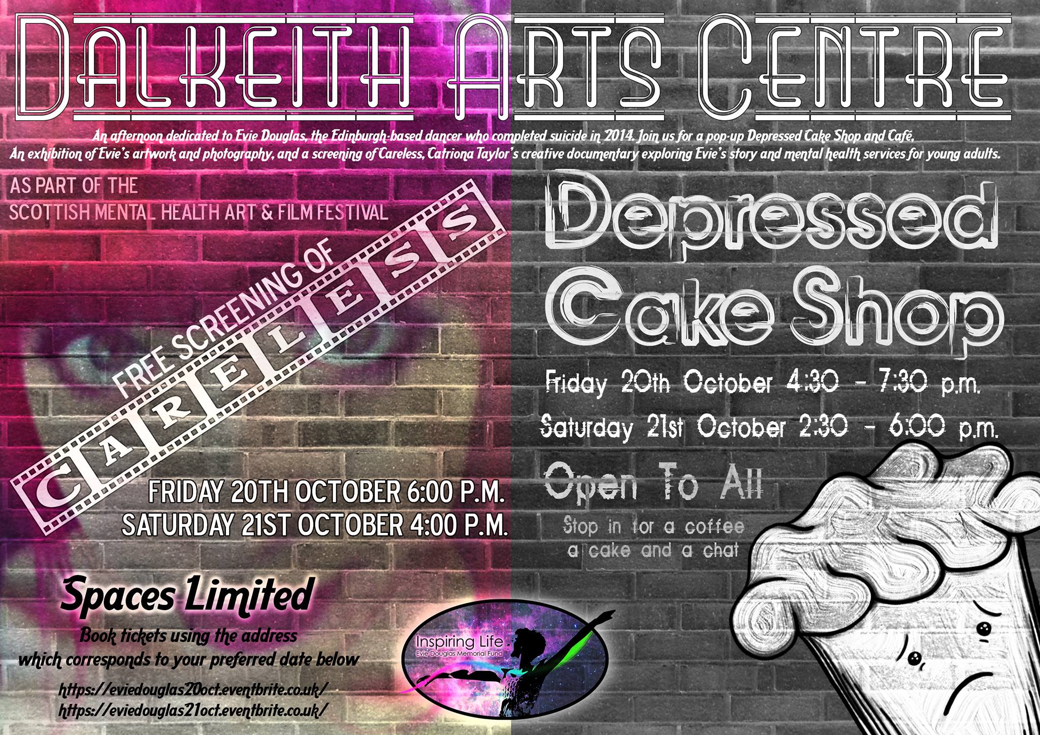Depressed Cake Shop at Scottish Mental Health Art & Film Festival