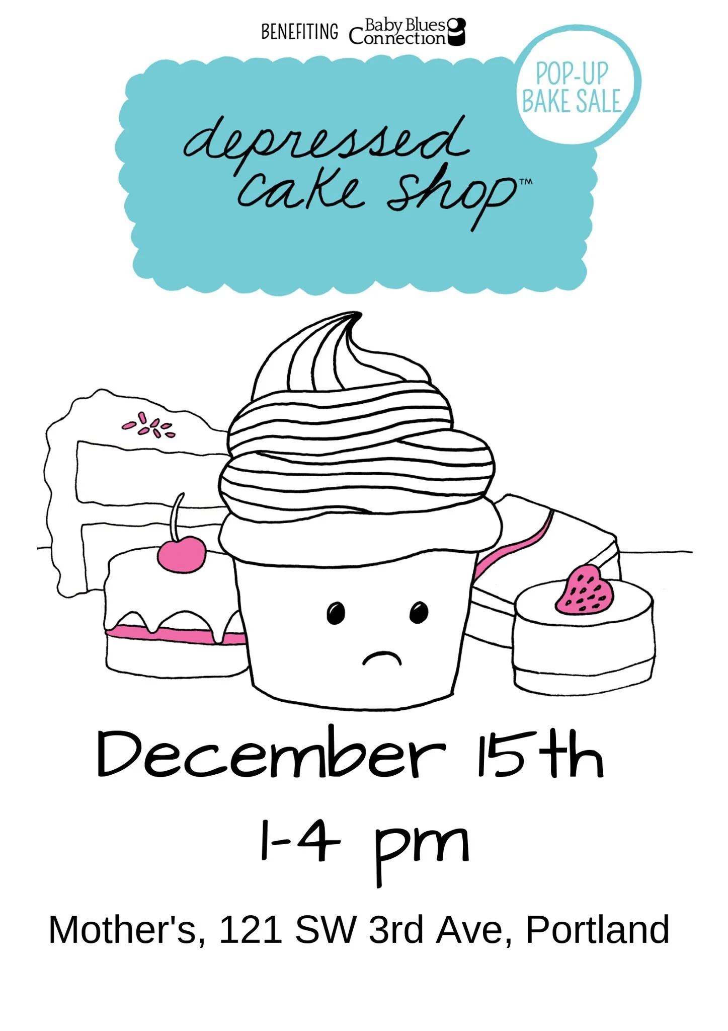 Depressed Cake Shop returns to Portland for the Holiday Edition
