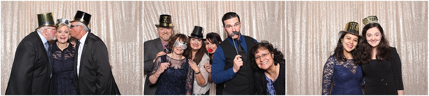 company holiday party photo booth