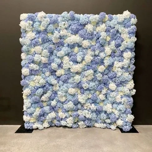 BLUE FLOWER WALL