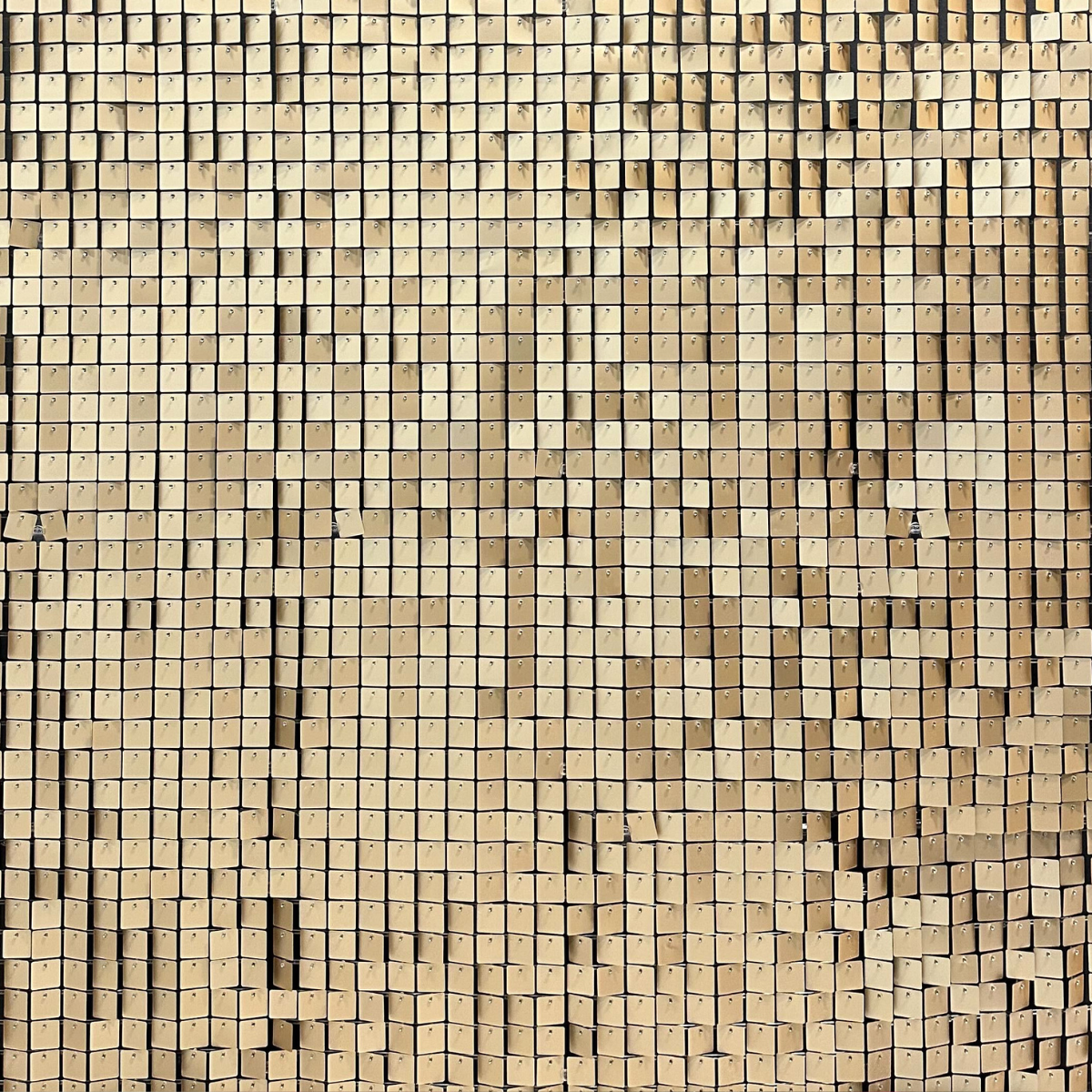 GOLD SHIMMER WALL