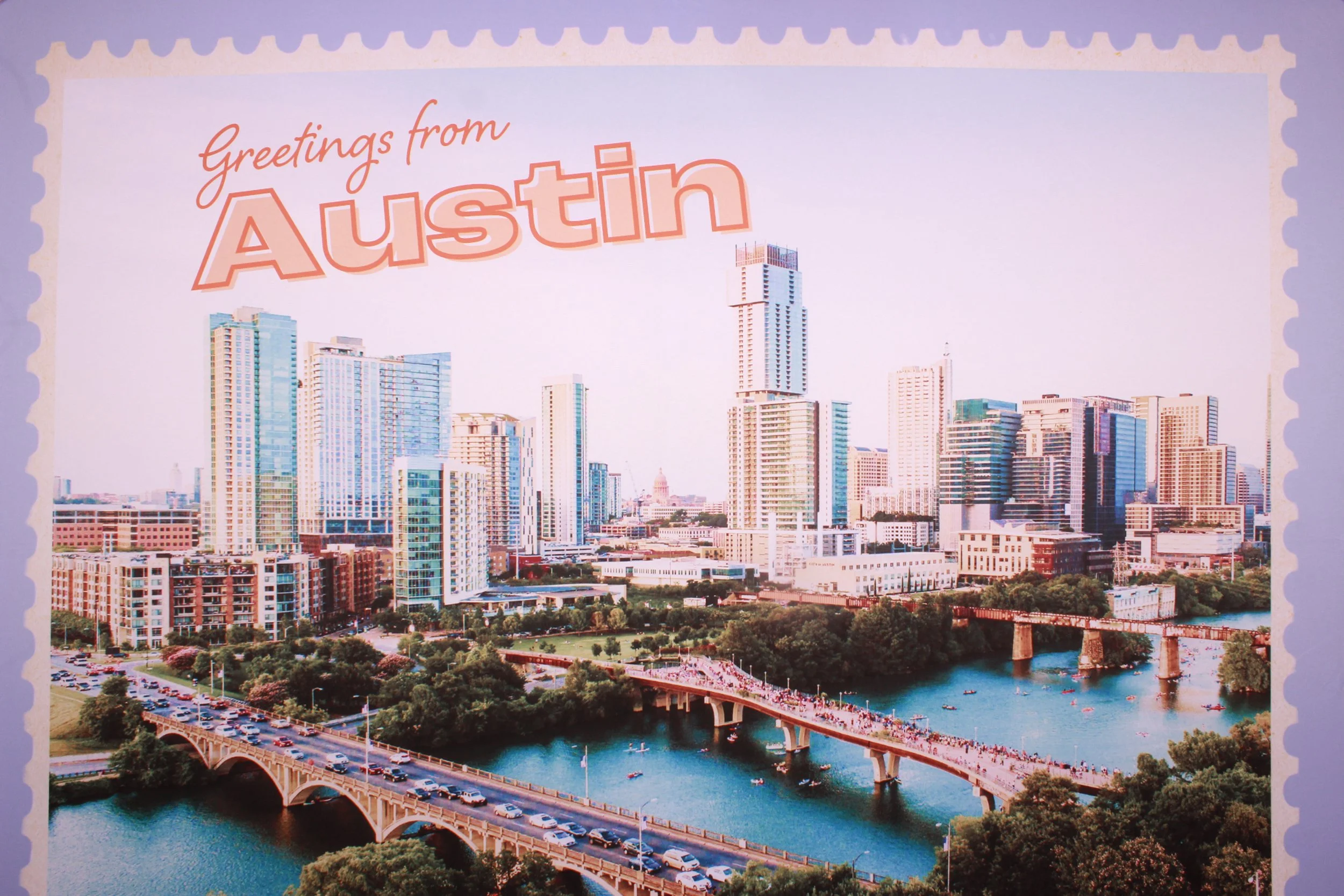 AUSTIN POSTCARD*