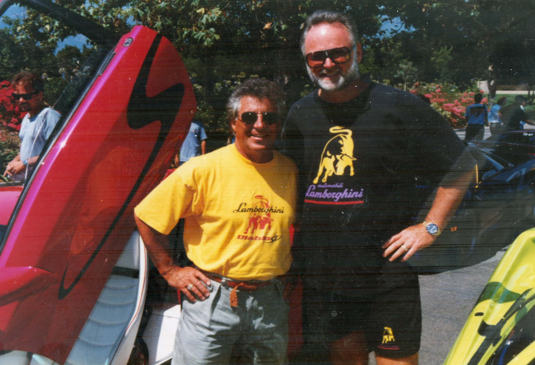 Ray and Formula One Driver Mario Andretti
