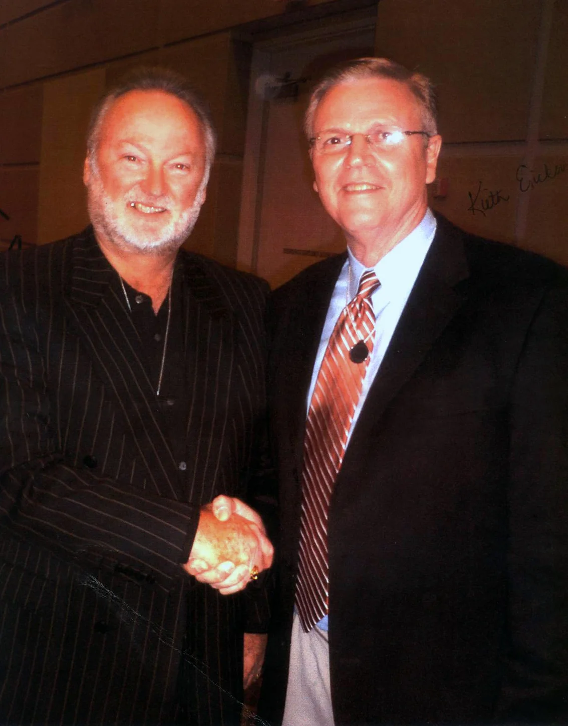 Ray and Former NBA Star Keith Erickson