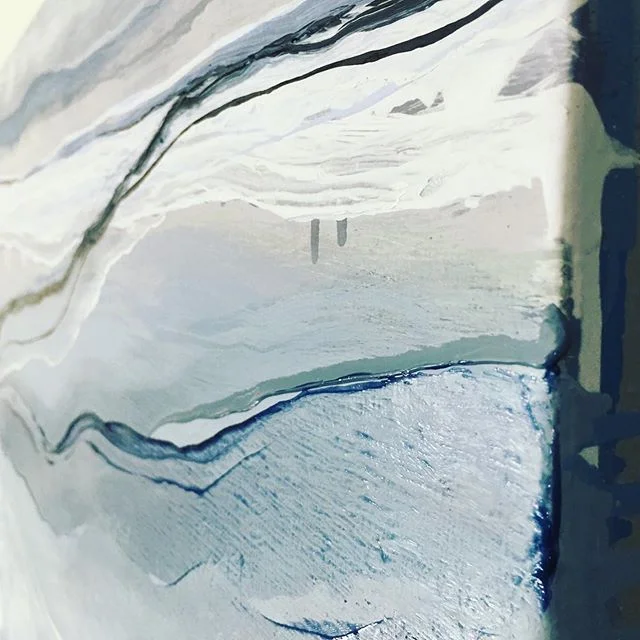 // DETAILS // Another detail added as this painting continues to change. #detail #oilpainting #oiloncanvas #lapislazuli #danielsmithartistsmaterials #abstractart #abstractpainting #artist #fineart #art #artforthesoul #pnwartist #oceancolors #artfriday #colormeditation #coastalart #natureinspired #landscapepainting #acreativelife #paintingdetail #visualart #artcollector #artforinteriors #resortart #meditationart #artistsoninstagram #artistworld #process