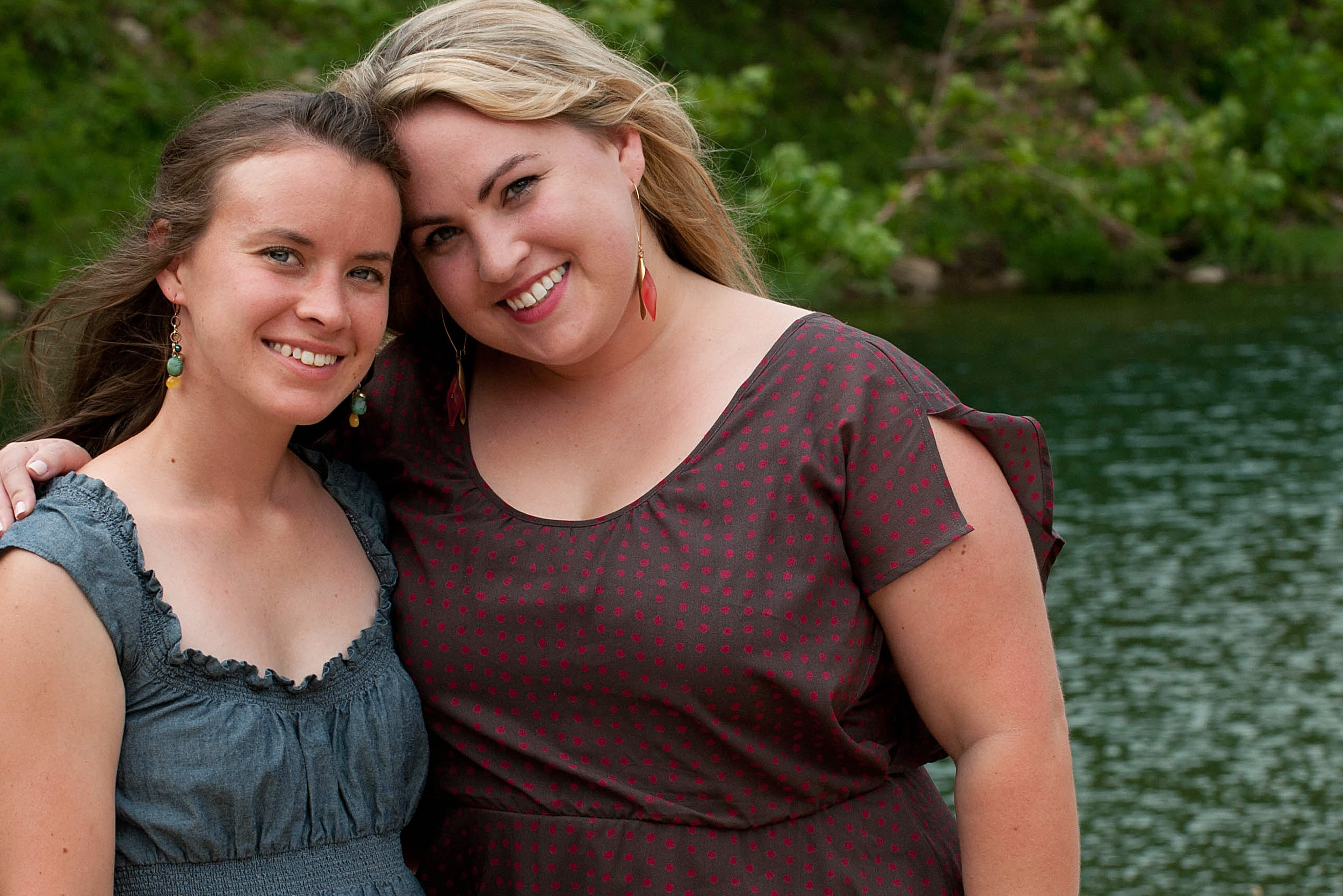 two sisters portrait