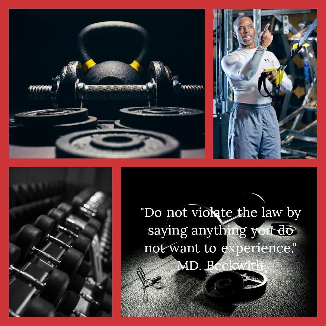 &quot;Do not violate the law by saying anything you do not want to experience.&quot; @michaelbbeckwith 
.
.
.
#personaltraining #spirituality #spiritualawakening #god #godisgood #newyorkcity #instagood  #personaldevelopment #instagram #insta #mindset