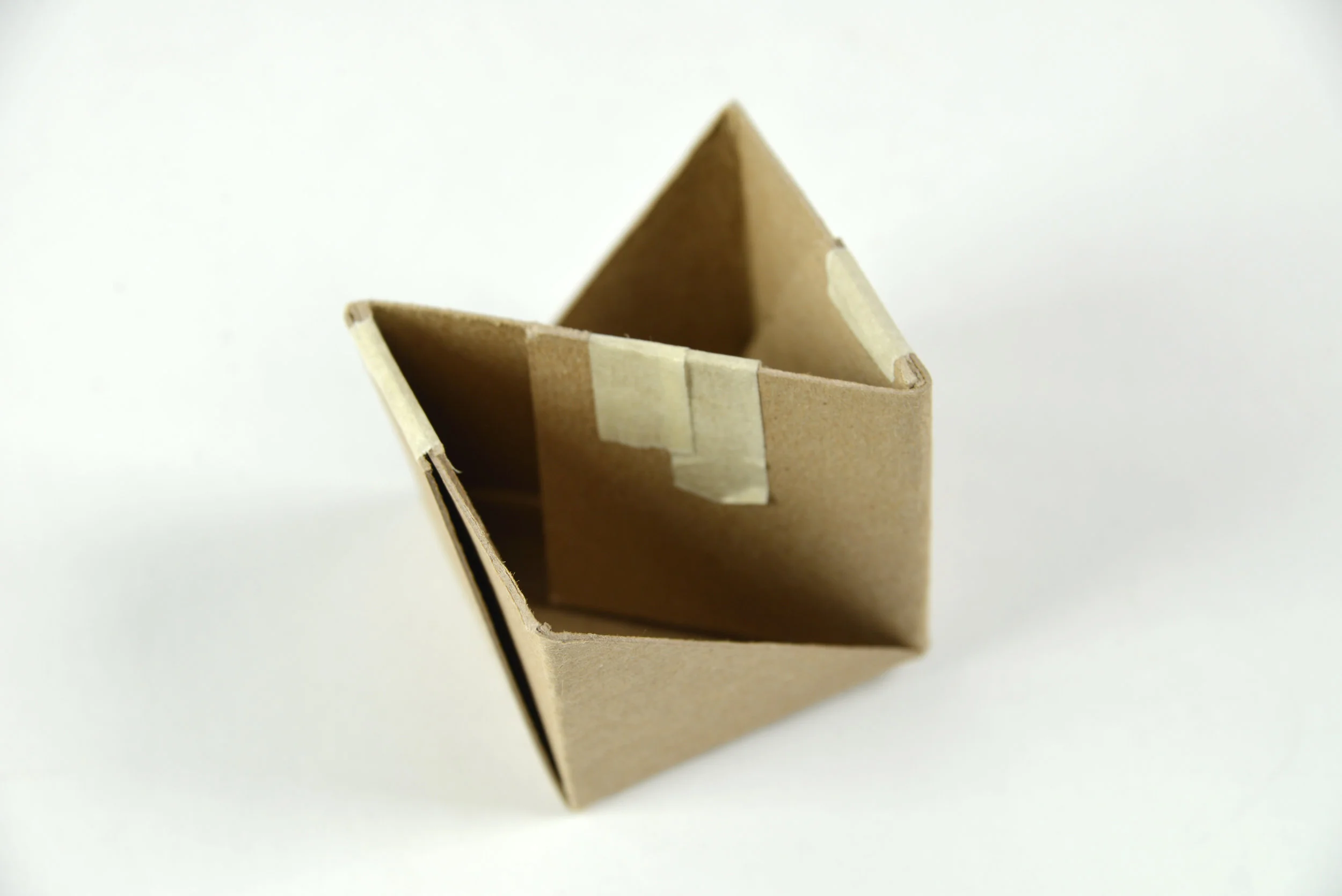 Cardboard Stool Small-Scale Prototype (2016)