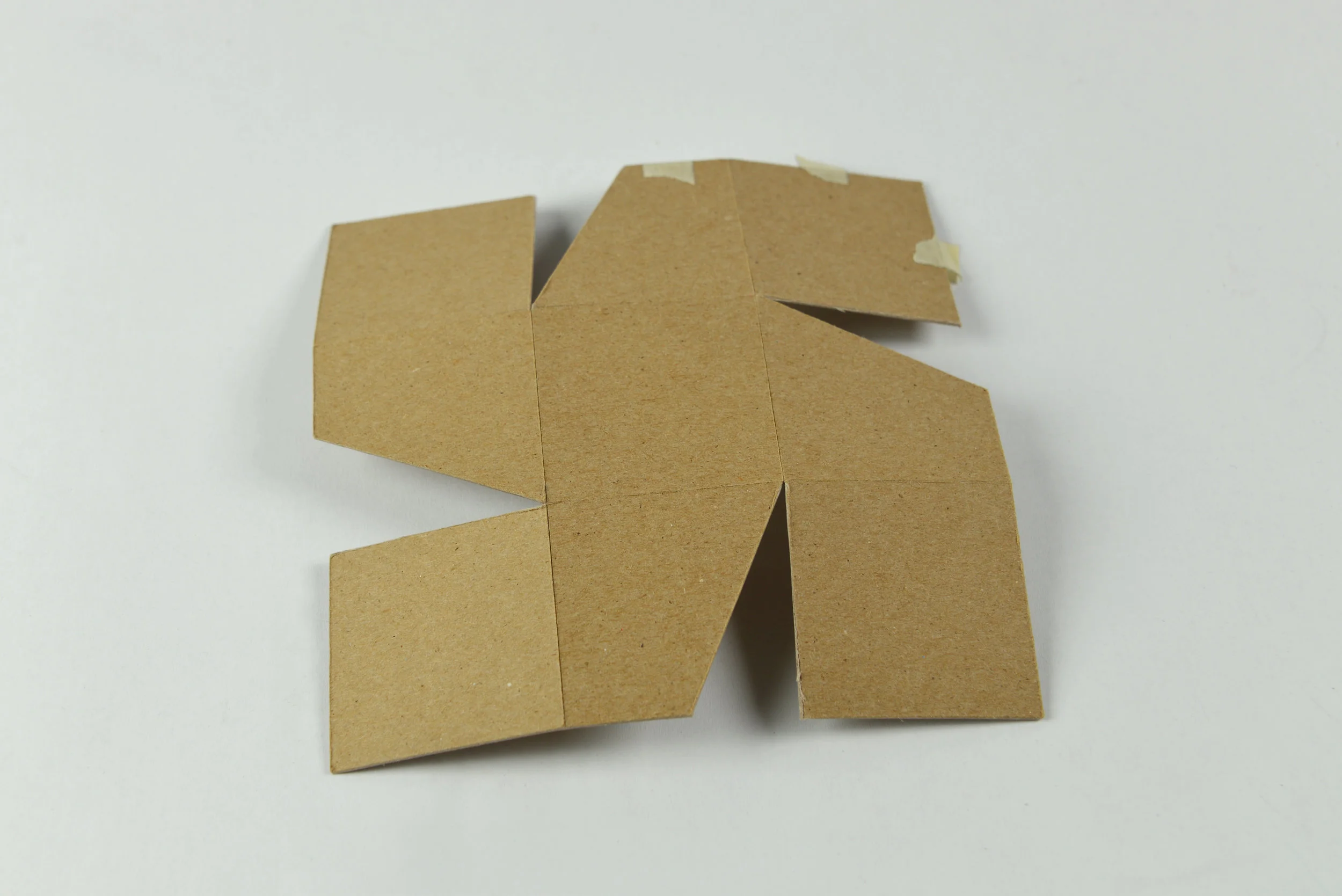 Cardboard Stool Small-Scale Prototype (2016)
