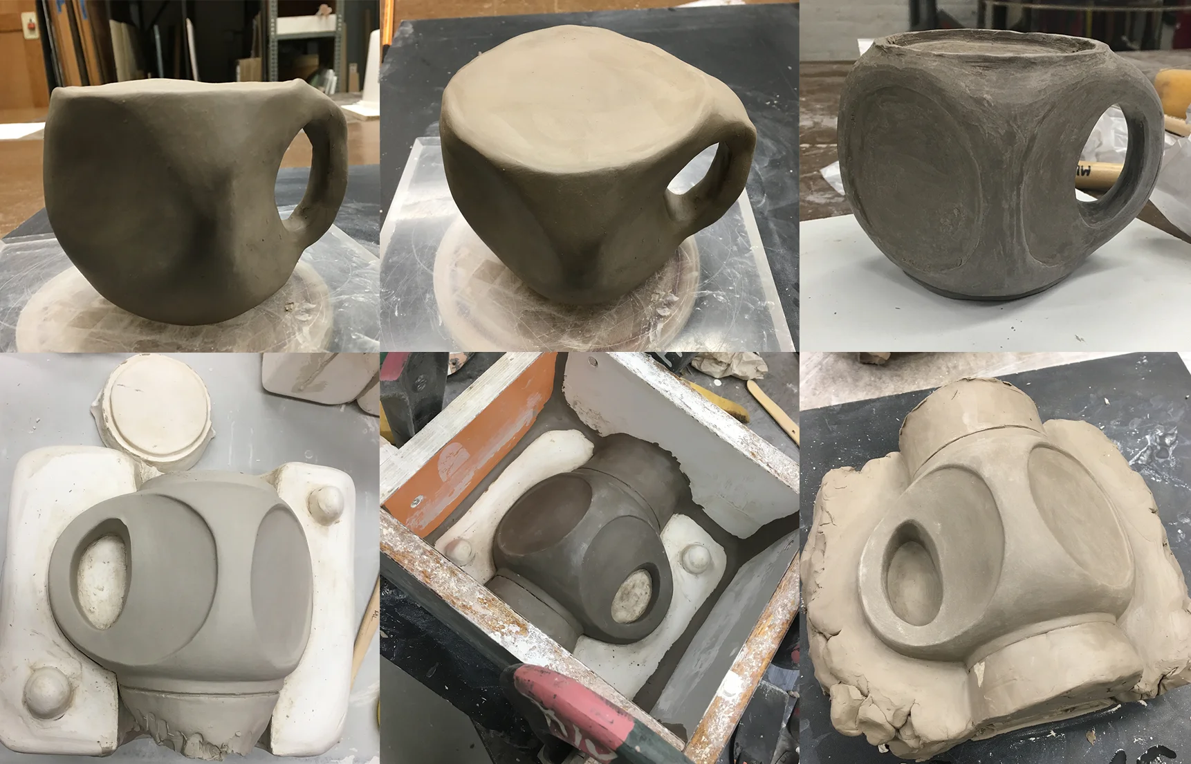 Cup Clay Models (2017)