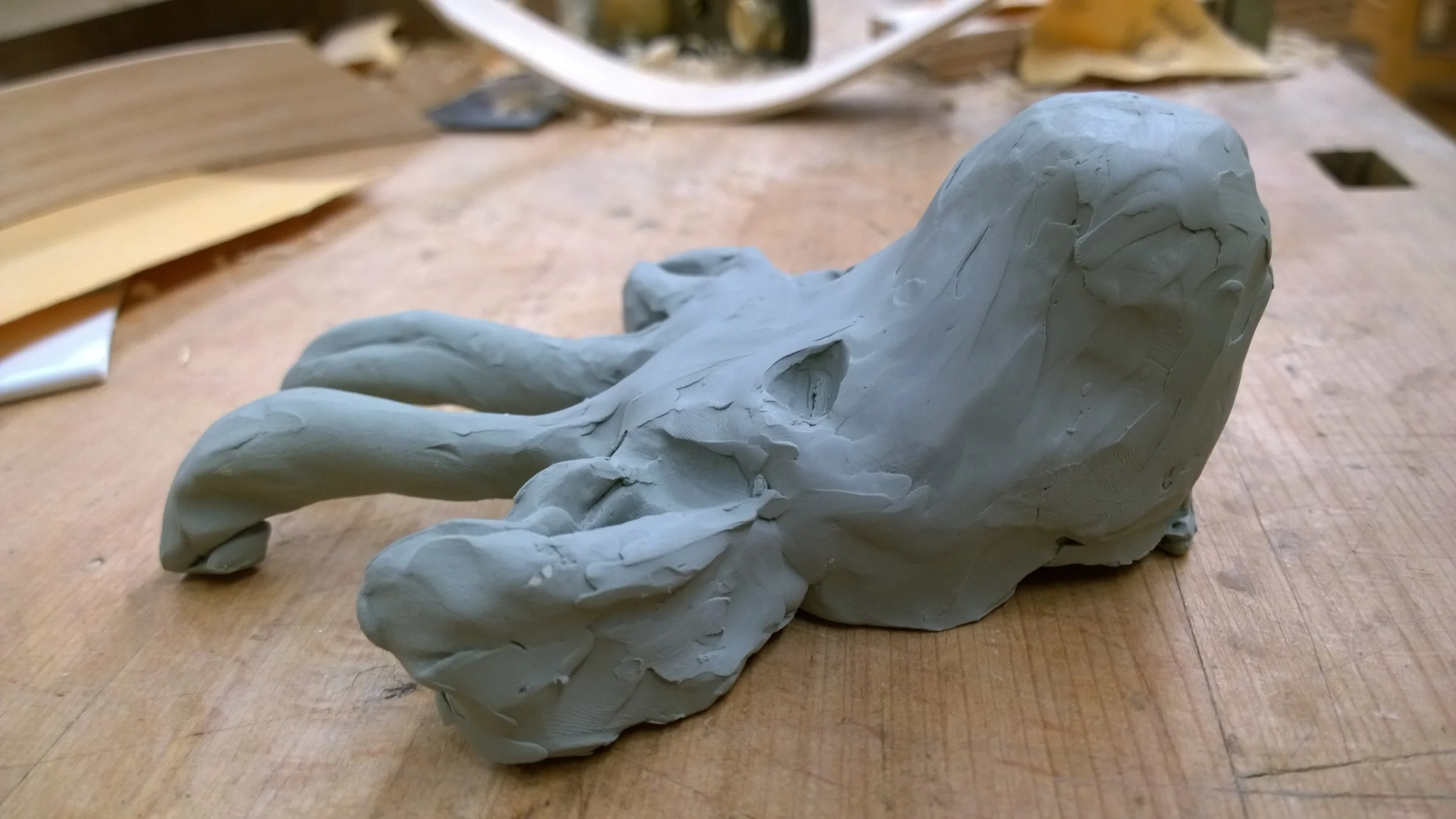Plasticine Clay Model (2015)