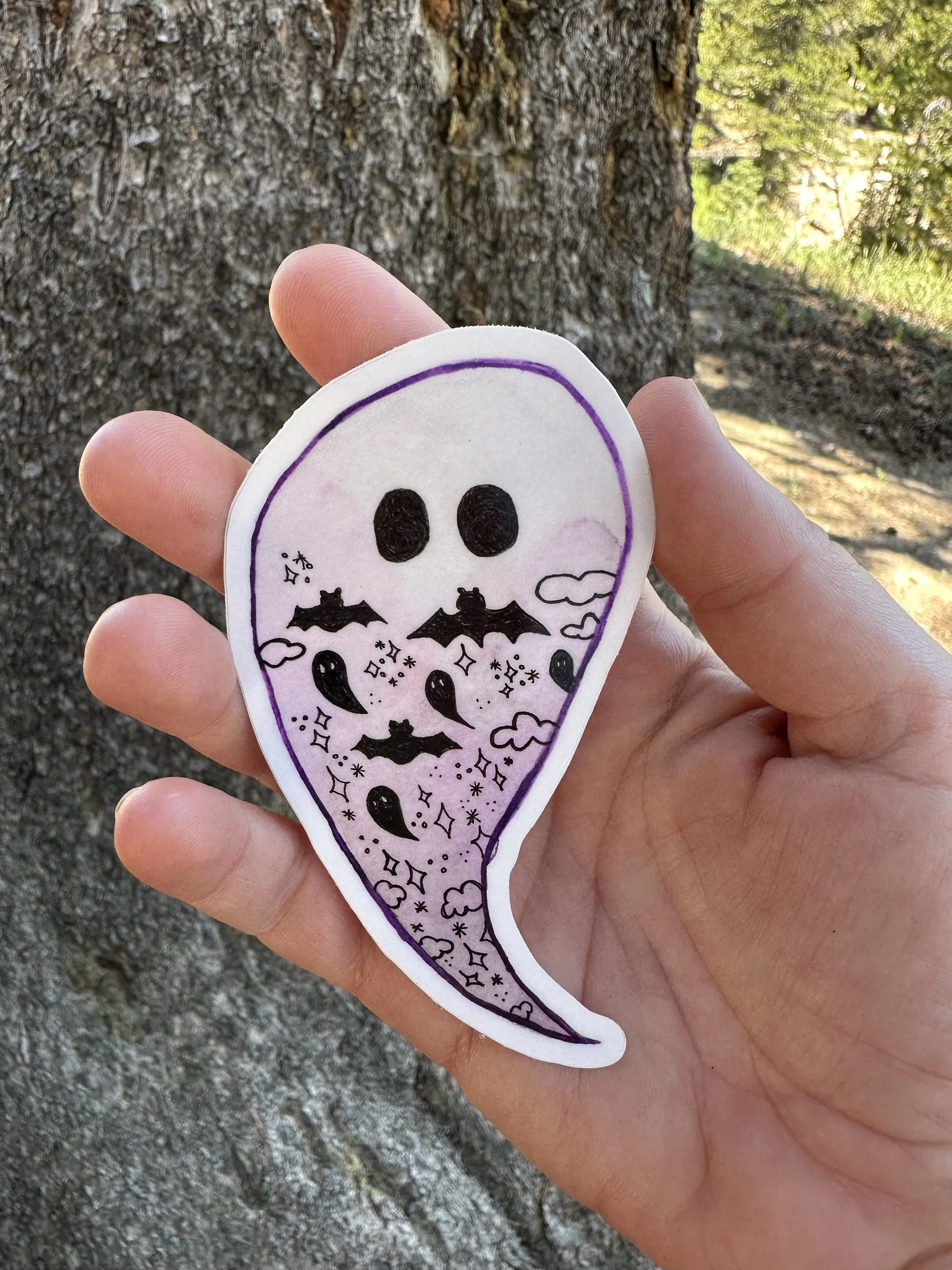 Ghostie Sticker