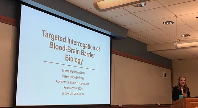 ‪Congrats to Dr. @emma.h.neal! #WillScienceforDonuts #WillScienceforChampagne #Biotechokogu #LippmannLabFirstPhD #DrMotherGoose #MedSchoolHereSheComes #LiterallySoProudOfHer #KeepingUpWithTheLippmannLab #WomeninSTEM @vanderbiltengineering ‬