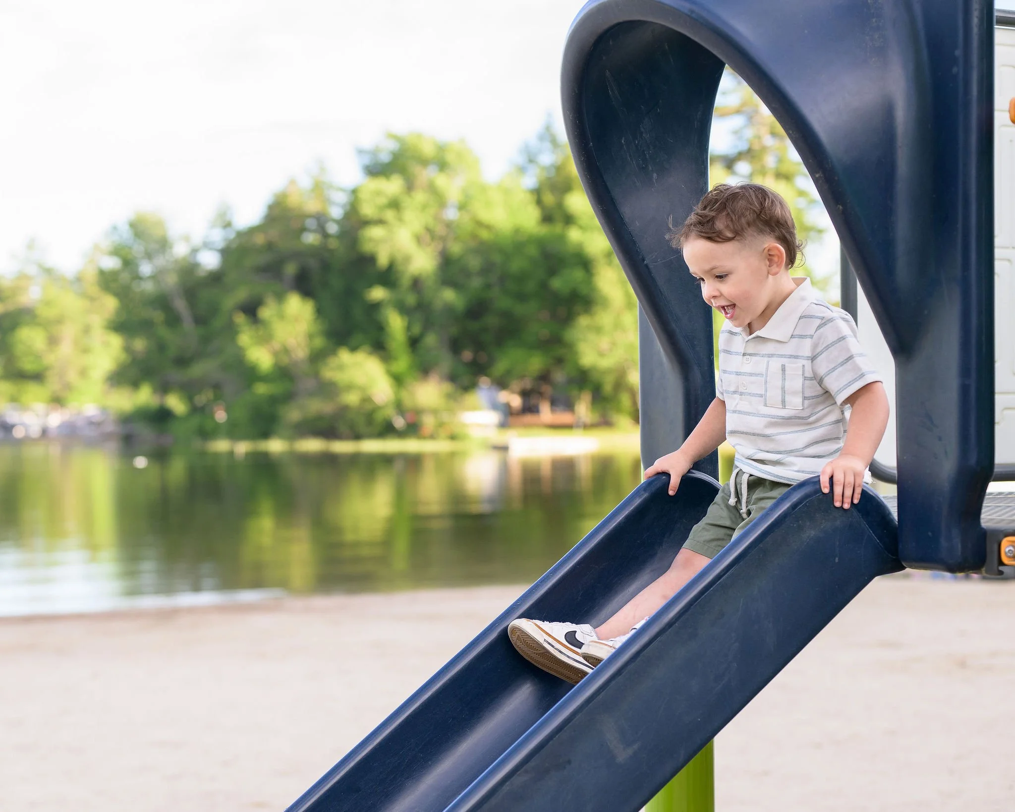Family Portrait Shoot Point Sebago Casco Maine