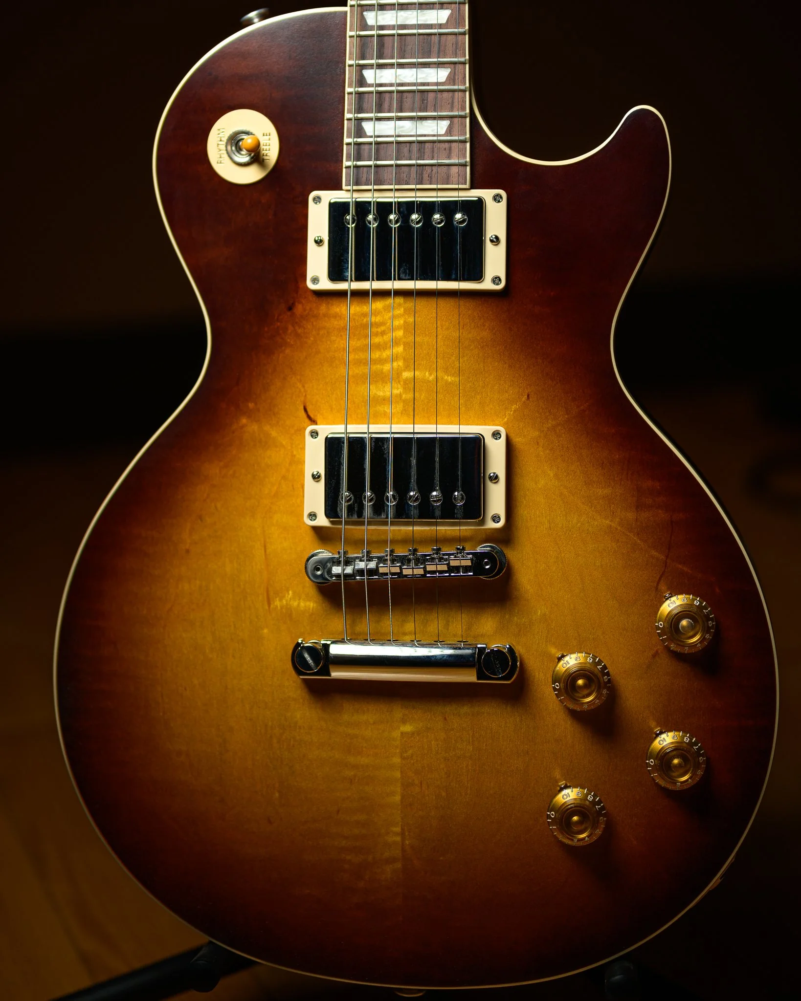 Gibson Les Paul Studies: Faded Tobacco &amp; Figured Maple