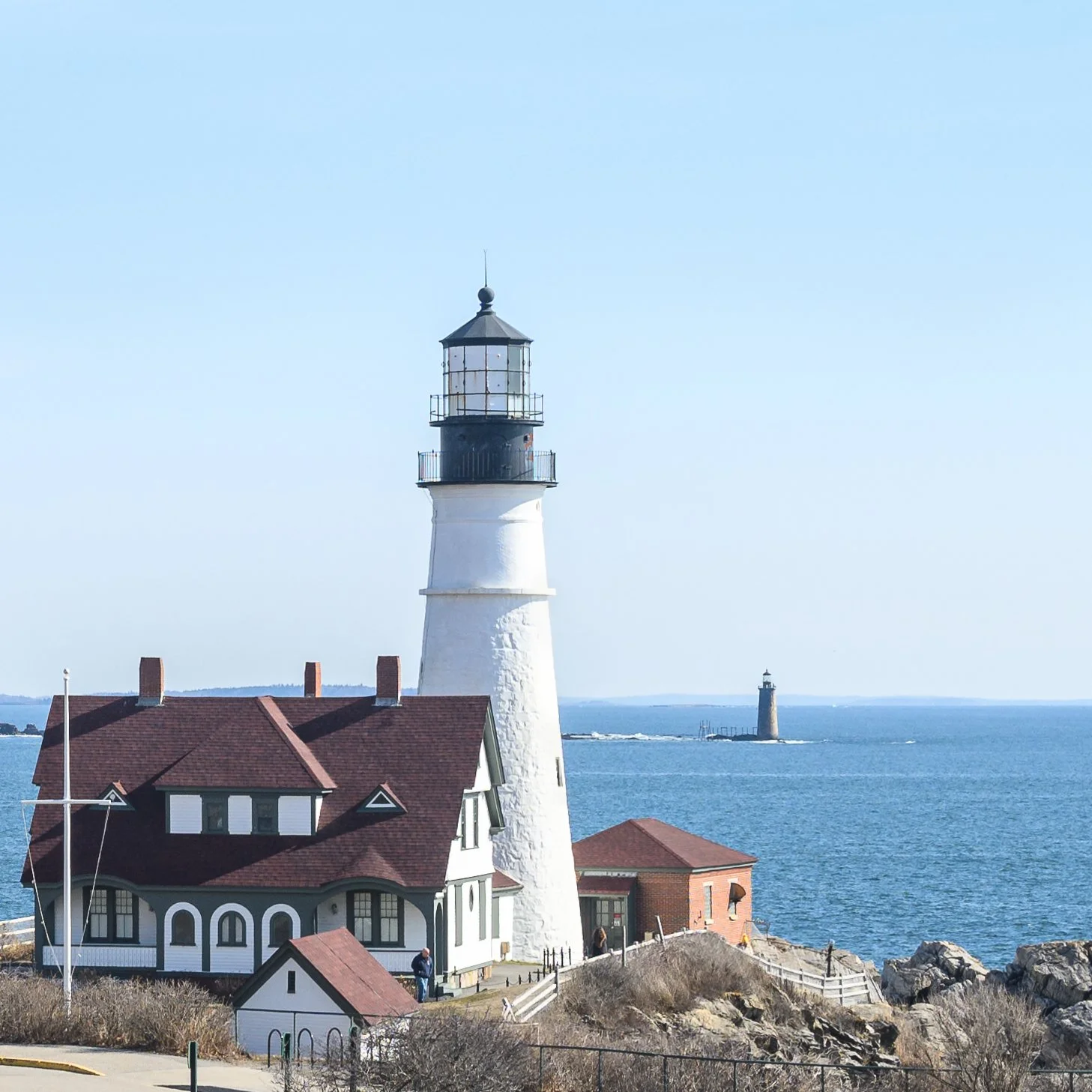 Portland Head Light and Ram Island Ledge Light