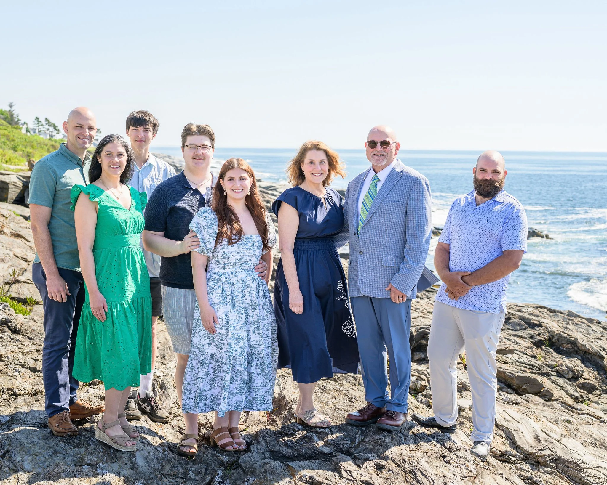 Family Portraits | Two Lights State Park Cape Elizabeth, Maine