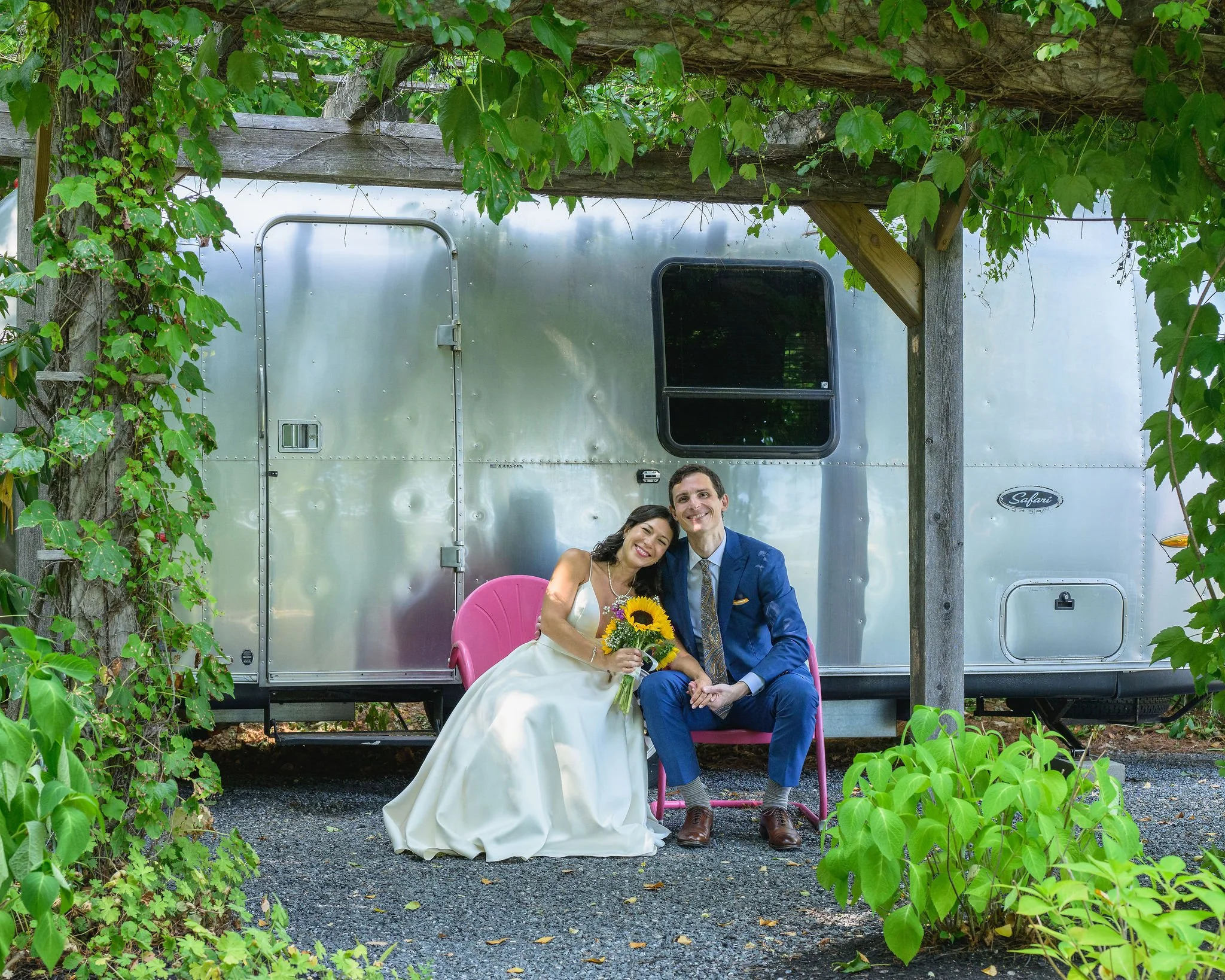 Wedding Portrait Airstream