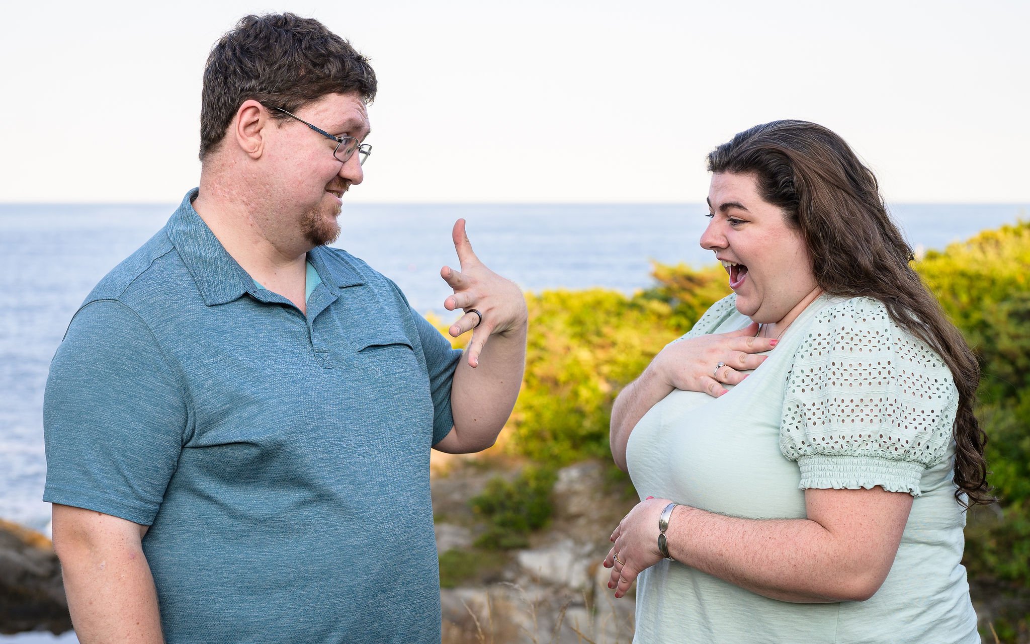 Portland Head Light Engagement Shoot