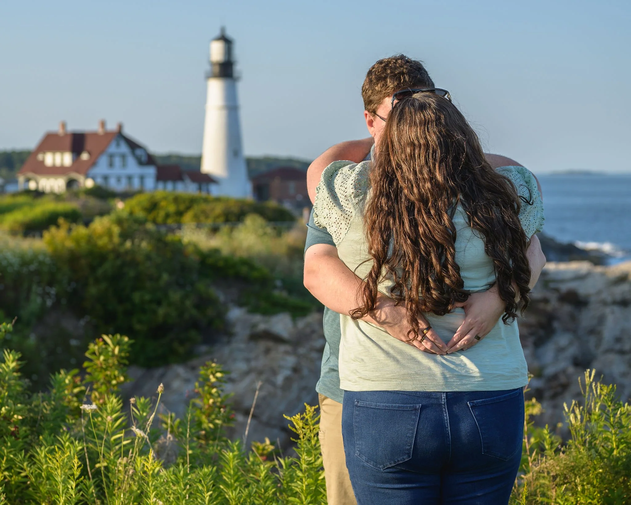 Portland Head Light Engagement Shoot